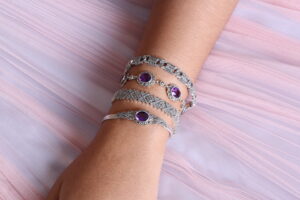 Durable Marcasite Bangles