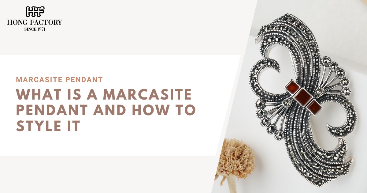 Marcasite Pendant
