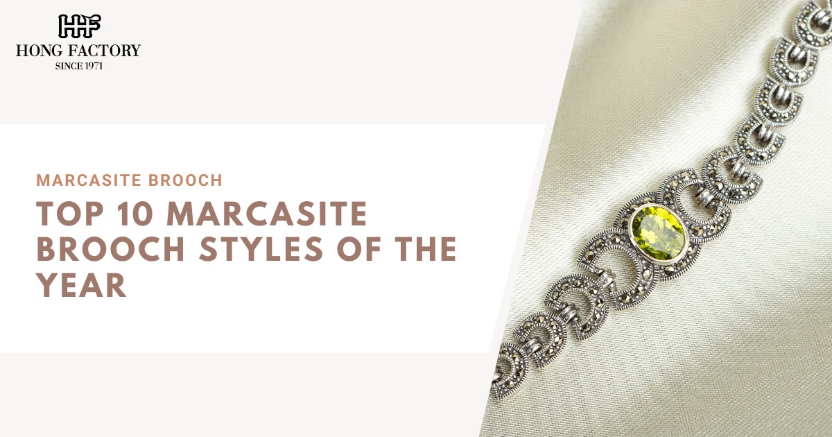 Marcasite Brooch