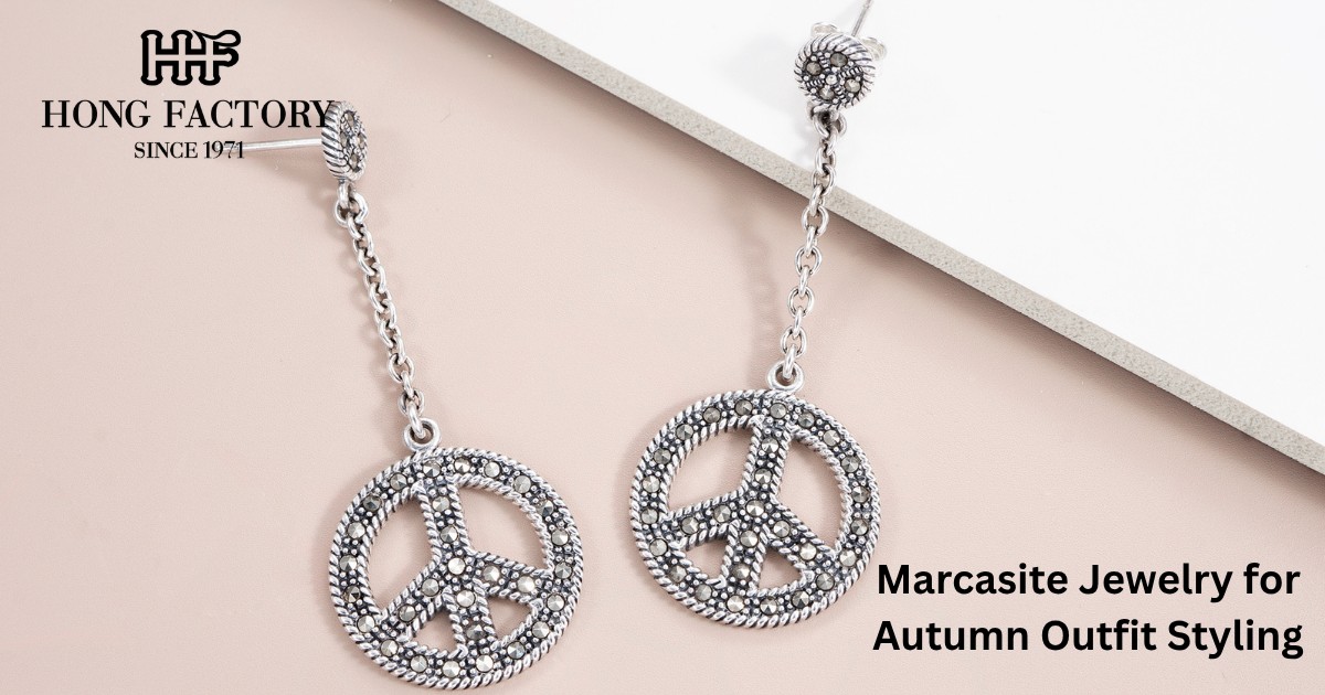 Marcasite Jewelry for Autumn Outfit Styling