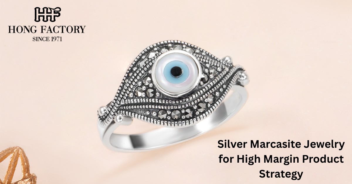 Silver Marcasite Jewelry for High Margin Product Strategy
