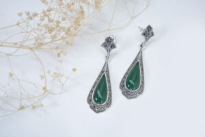 Silver Marcasite Earrings