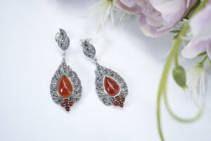 Silver Marcasite Earrings