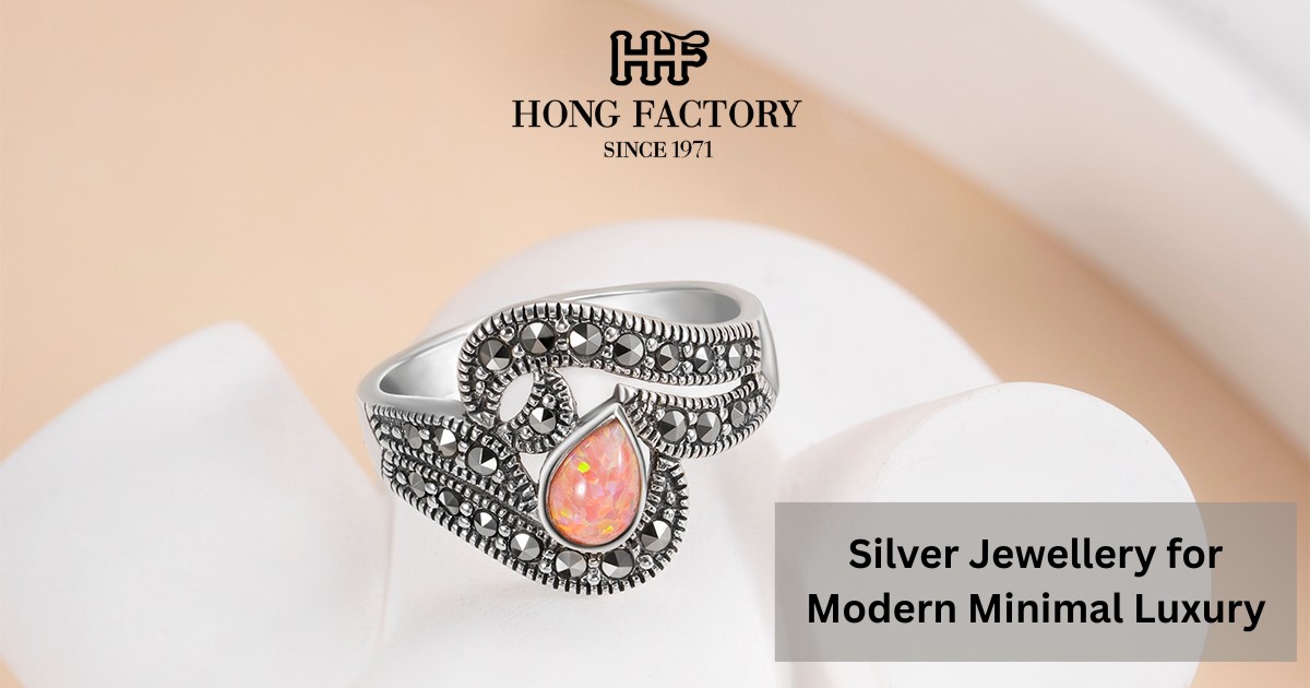 Silver Jewellery for Modern Minimal Luxury