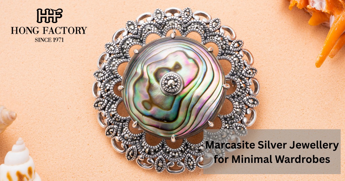 Marcasite Silver Jewellery for Minimal Wardrobes