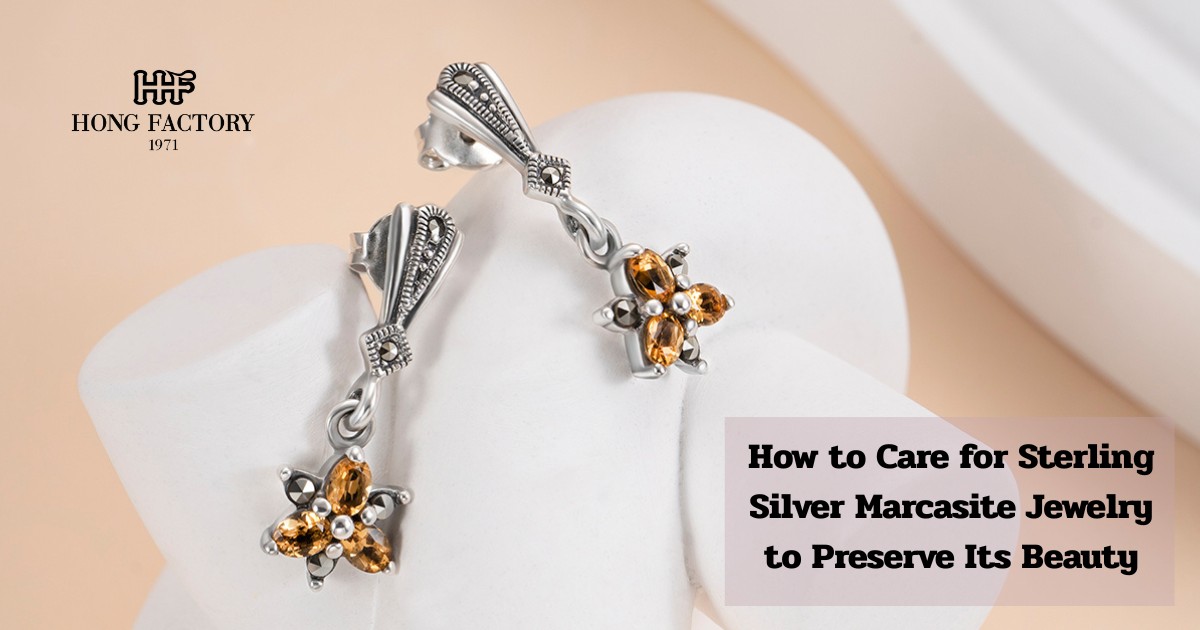 How to Care for Sterling Silver Marcasite Jewelry to Preserve Its Beauty