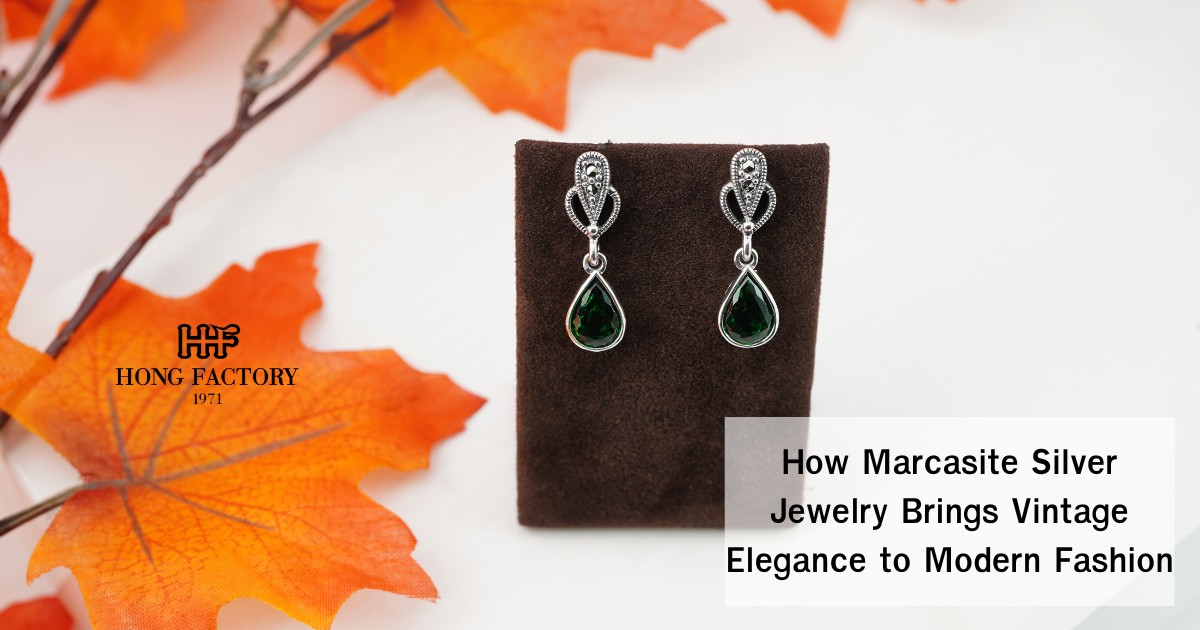 How Marcasite Silver Jewelry Brings Vintage Elegance to Modern Fashion