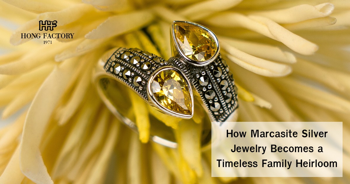 How Marcasite Silver Jewelry Becomes a Timeless Family Heirloom
