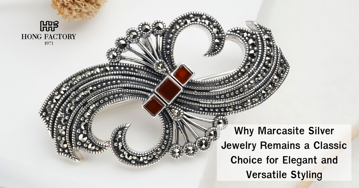 Why Marcasite Silver Jewelry Remains a Classic Choice for Elegant and Versatile Styling