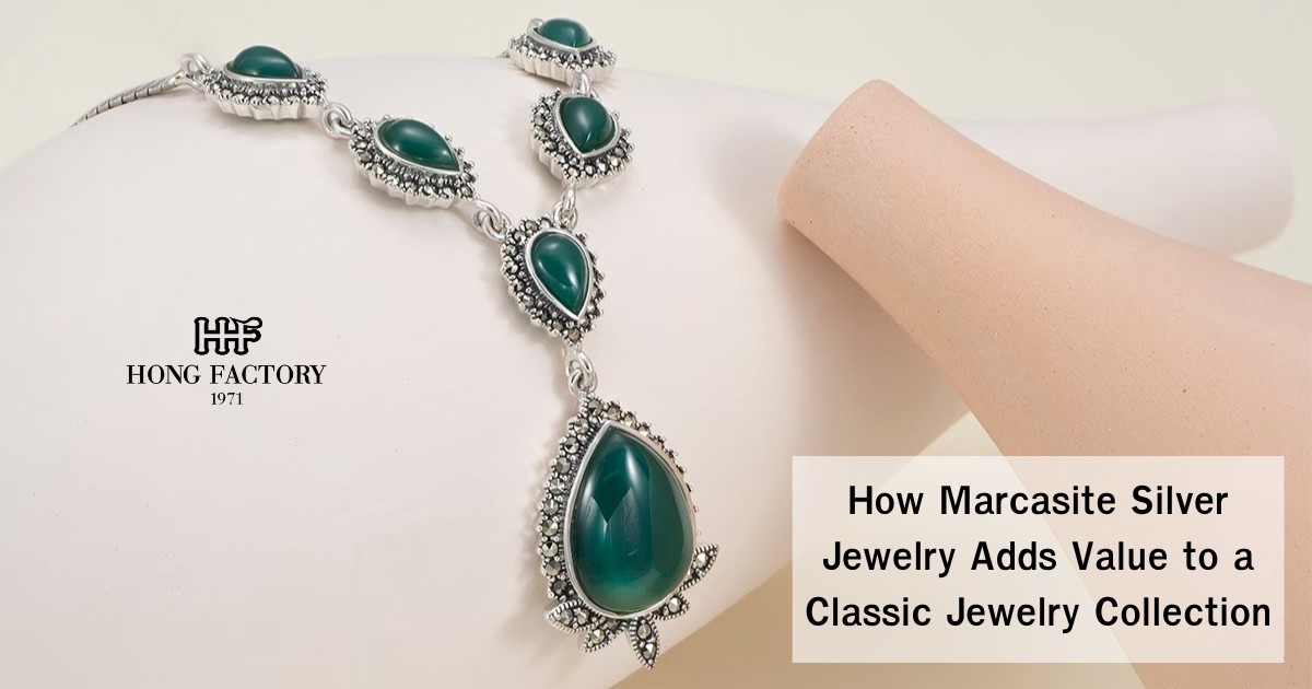How Marcasite Silver Jewelry Adds Value to a Classic Jewelry Collection