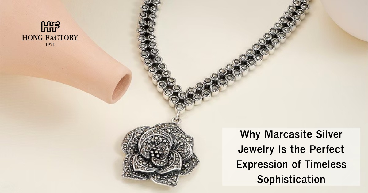 Why Marcasite Silver Jewelry Is the Perfect Expression of Timeless Sophistication